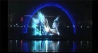 Cortina al aire libre creativa de la pantalla de agua del laser de Digitaces, película de la fuente de agua del laser proveedor