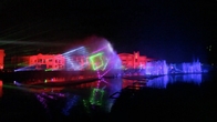 Presentación de luz láser al aire libre colorida del RGB con el proyector de la pantalla de agua del laser proveedor