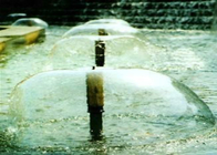 Fuente de agua brillante de la seta, fuente de la piscina del baile de la correhuela proveedor