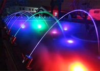 Jets de salto coloreados RGB de la fuente de agua de la opción ligera con la detección interactiva proveedor